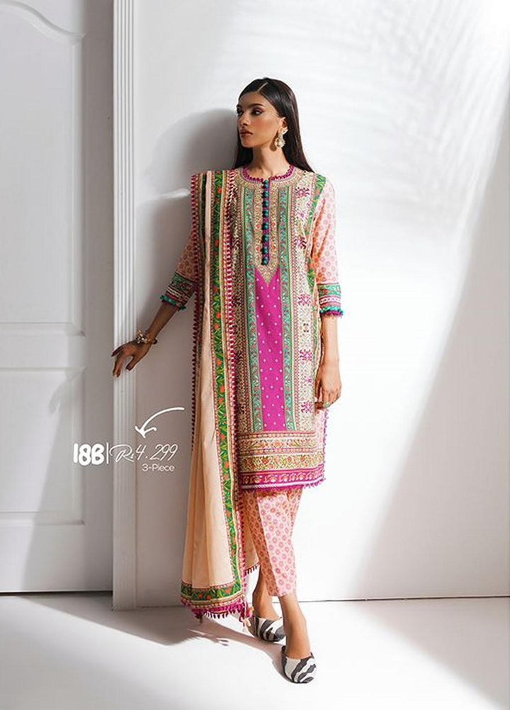 MAHAY by Sana Safinaz Printed Lawn Suits Unstitched 3 Piece SS23MH D-18B - Summer Collection