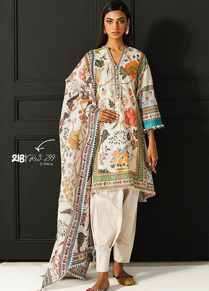 MAHAY by Sana Safinaz Printed Lawn Suits Unstitched 2 Piece SS23MH D-21B - Summer Collection
