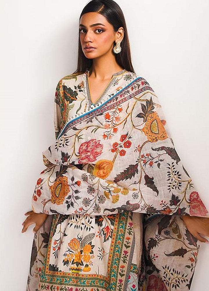 MAHAY by Sana Safinaz Printed Lawn Suits Unstitched 2 Piece SS23MH D-21B - Summer Collection