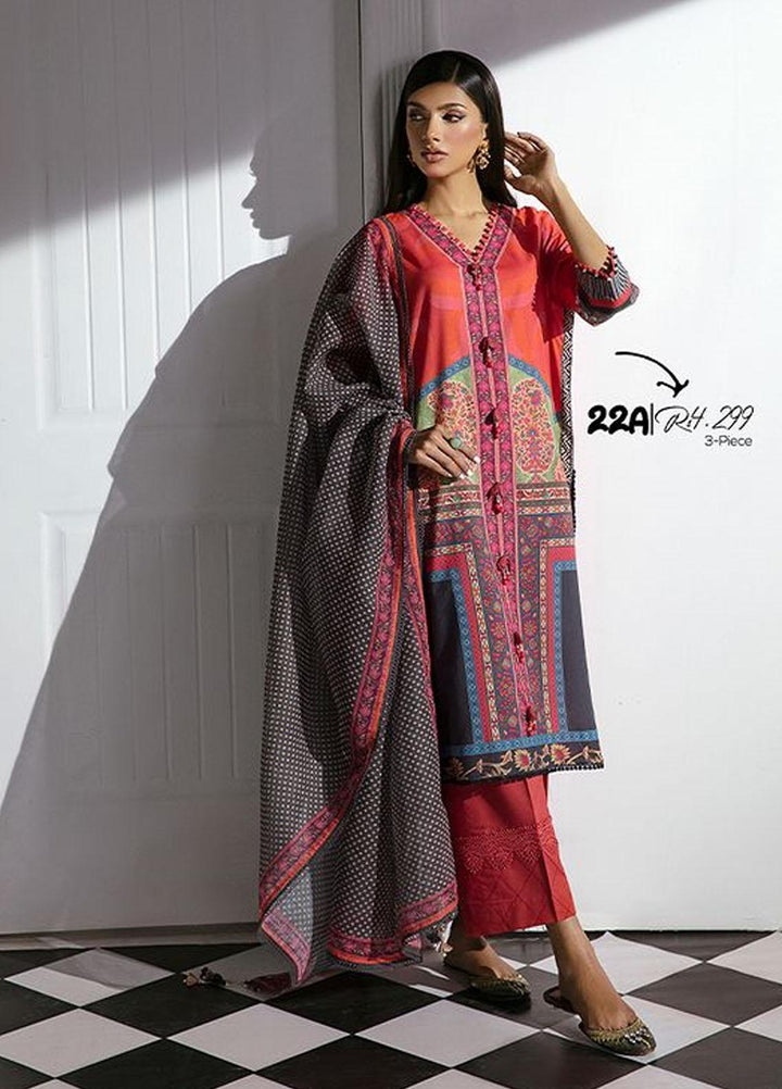 MAHAY by Sana Safinaz Printed Lawn Suits Unstitched 3 Piece SS23MH D-22A - Summer Collection