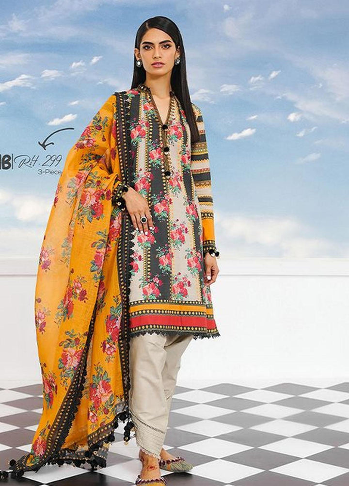 MAHAY by Sana Safinaz Embroidered Lawn Suits Unstitched 3 Piece SS23MH D-24B - Summer Collection