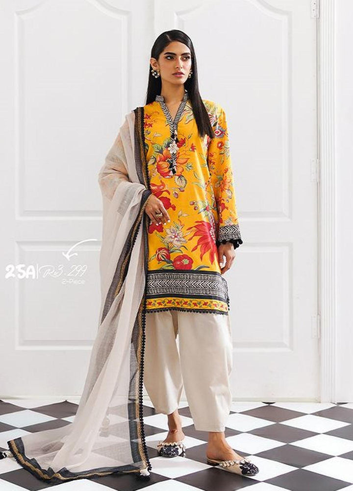 MAHAY by Sana Safinaz Printed Lawn Suits Unstitched 2 Piece SS23MH D-25A - Summer Collection
