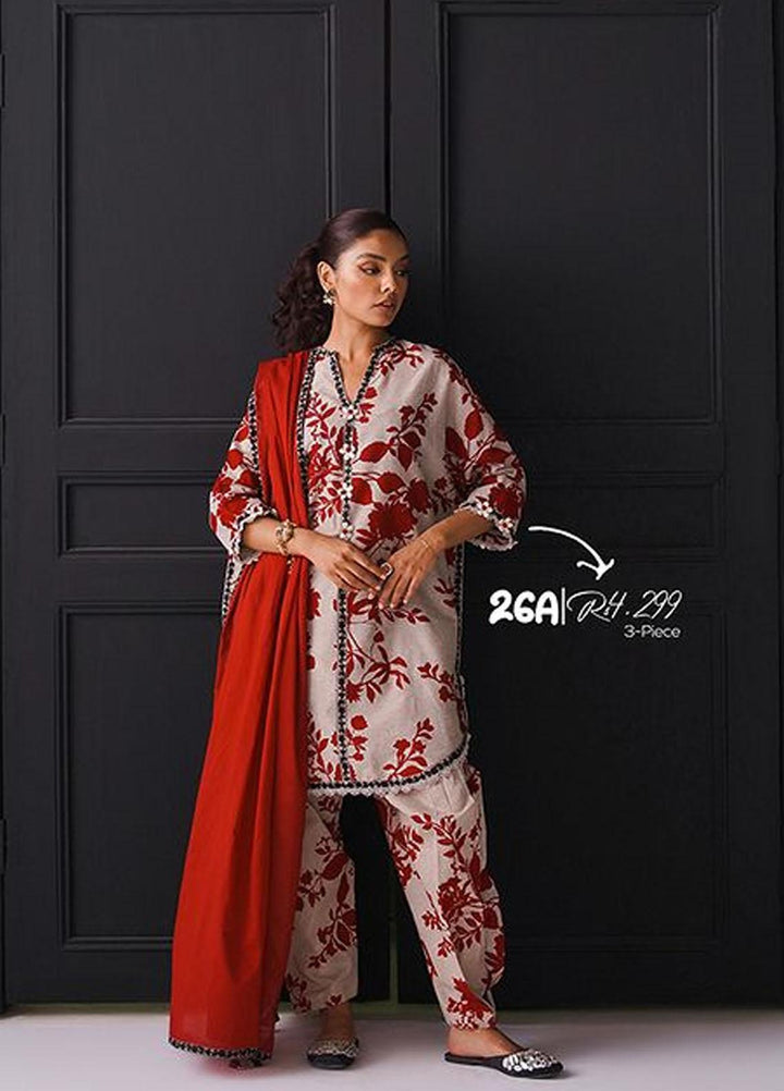 MAHAY by Sana Safinaz Printed Lawn Suits Unstitched 3 Piece SS23MH D-26A - Summer Collection
