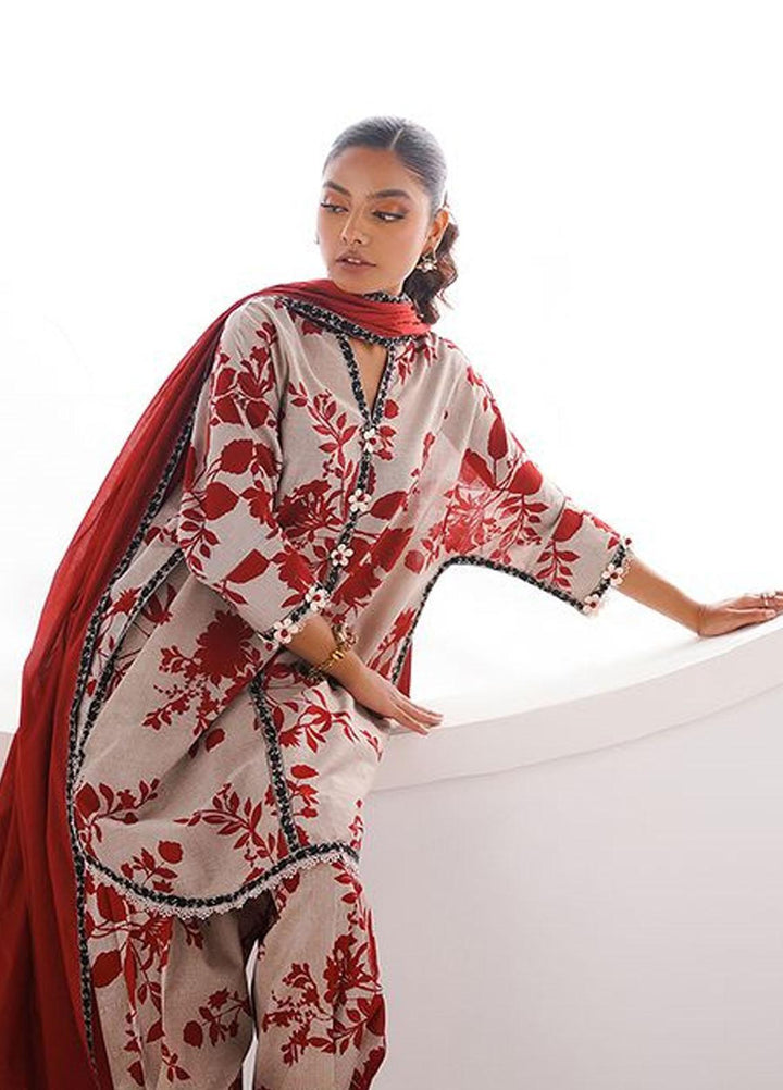 MAHAY by Sana Safinaz Printed Lawn Suits Unstitched 3 Piece SS23MH D-26A - Summer Collection