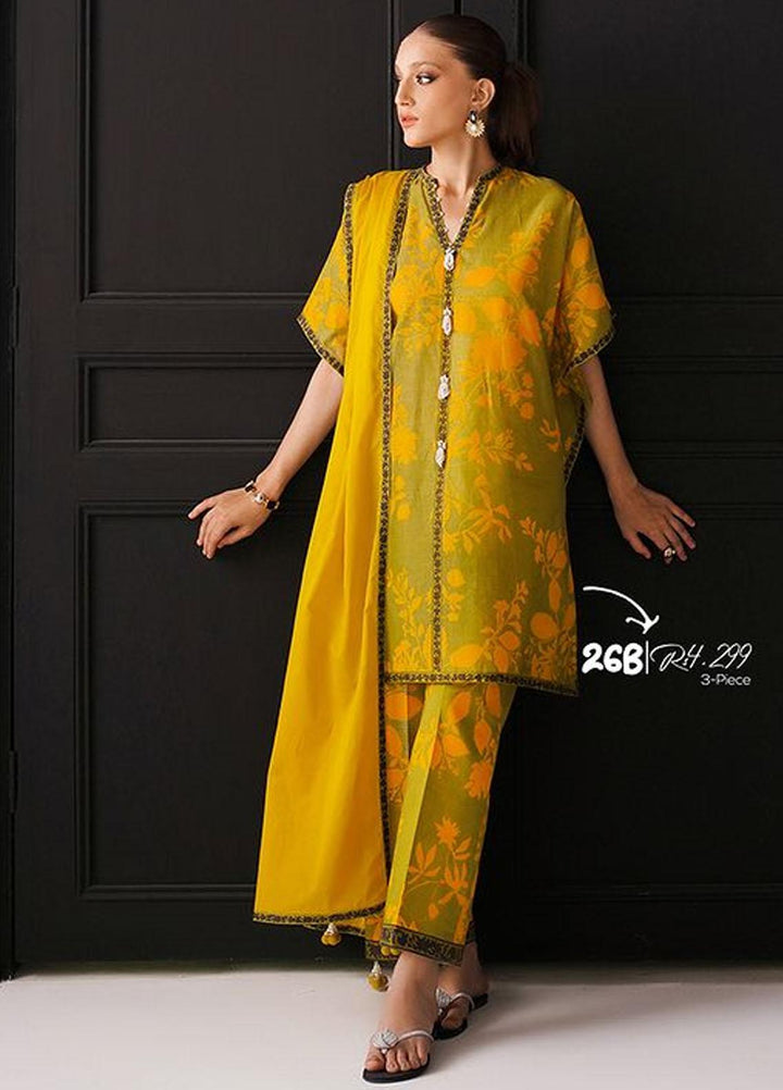 MAHAY by Sana Safinaz Printed Lawn Suits Unstitched 3 Piece SS23MH D-26B - Summer Collection