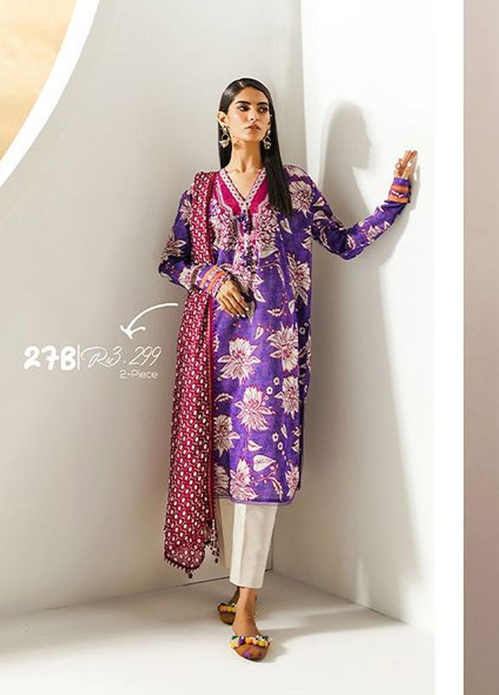 MAHAY by Sana Safinaz Embroidered Lawn Suits Unstitched 2 Piece SS23MH D-27B - Summer Collection