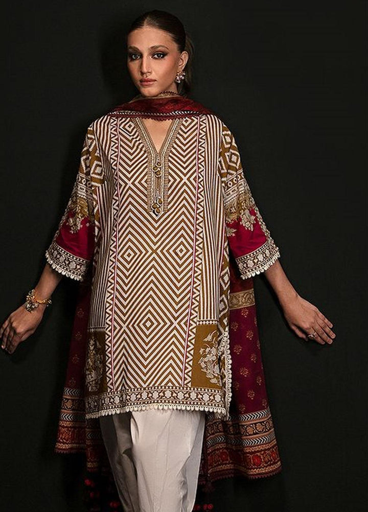 MAHAY by Sana Safinaz Embroidered Lawn Suits Unstitched 2 Piece SS23MH D-29A - Summer Collection