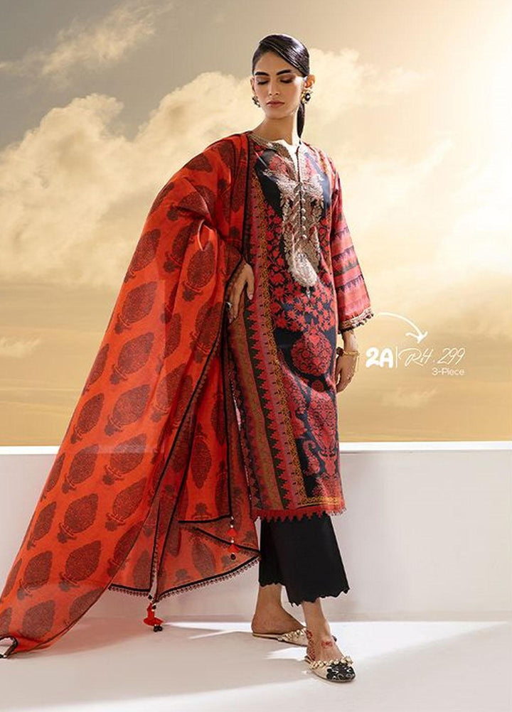 MAHAY by Sana Safinaz Embroidered Lawn Suits Unstitched 3 Piece SS23MH D-2A - Summer Collection