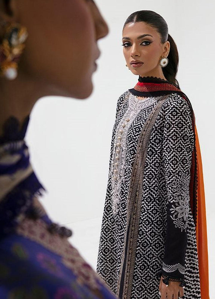 MAHAY by Sana Safinaz Embroidered Lawn Suits Unstitched 3 Piece SS23MH D-3A - Summer Collection