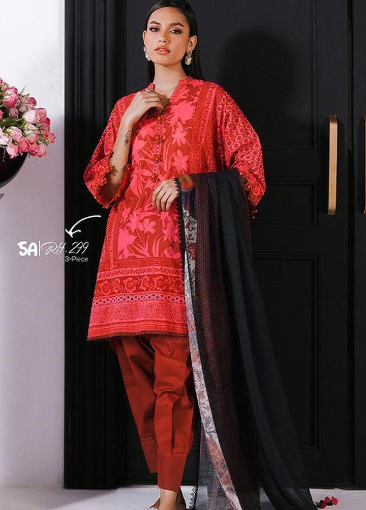 MAHAY by Sana Safinaz Printed Lawn Suits Unstitched 3 Piece SS23MH D-5A - Summer Collection