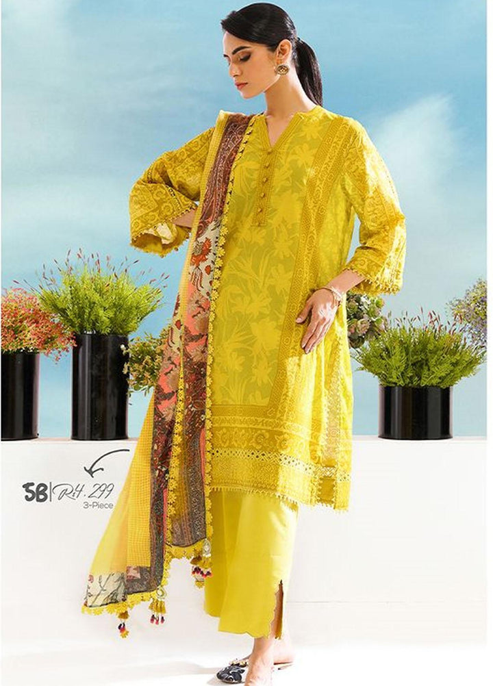 MAHAY by Sana Safinaz Printed Lawn Suits Unstitched 3 Piece SS23MH D-5B - Summer Collection