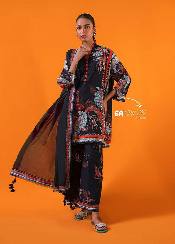 MAHAY by Sana Safinaz Printed Lawn Suits Unstitched 3 Piece SS23MH D-6A - Summer Collection