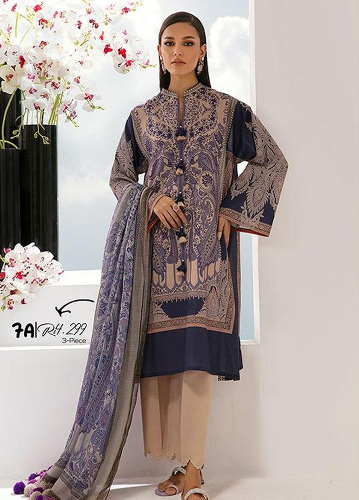 MAHAY by Sana Safinaz Printed Lawn Suits Unstitched 3 Piece SS23MH D-7A - Summer Collection