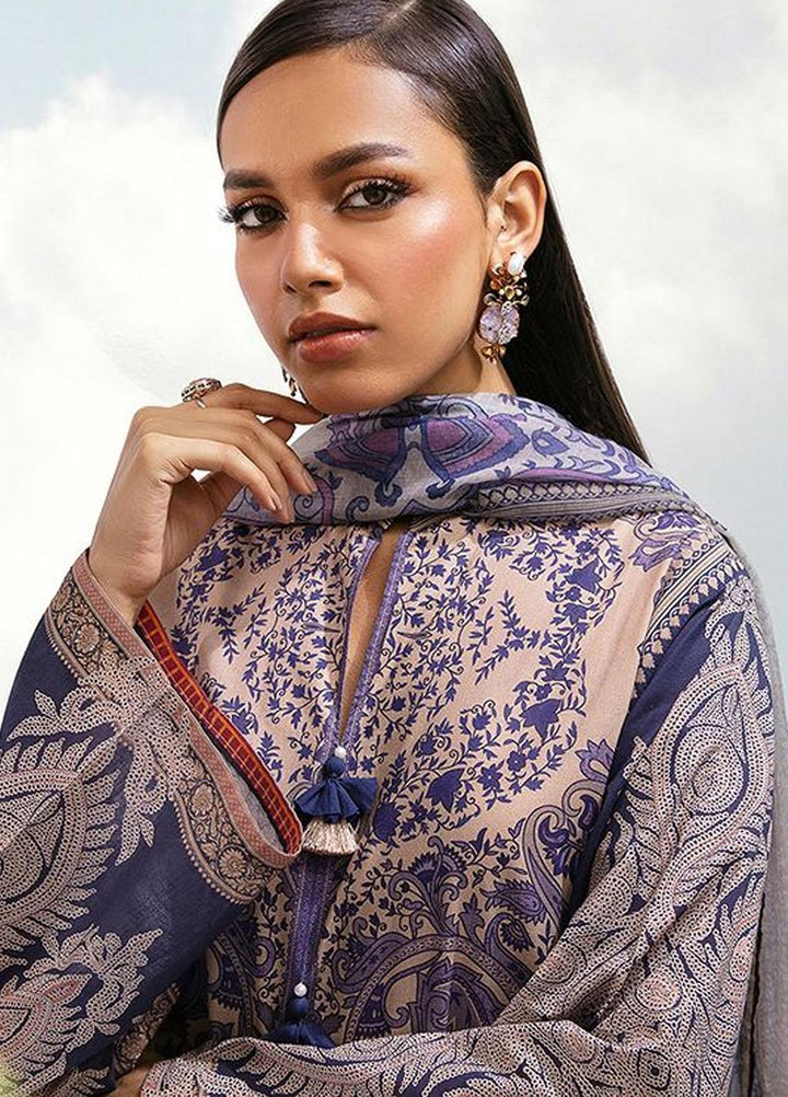 MAHAY by Sana Safinaz Printed Lawn Suits Unstitched 3 Piece SS23MH D-7A - Summer Collection