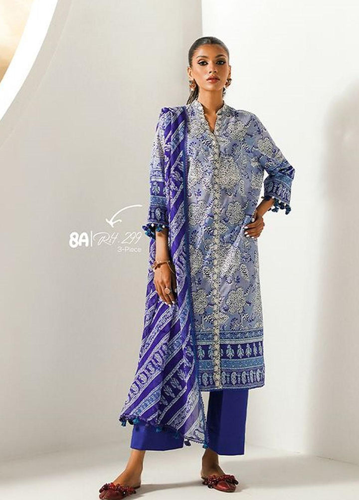 MAHAY by Sana Safinaz Embroidered Lawn Suits Unstitched 3 Piece SS23MH D-8A - Summer Collection