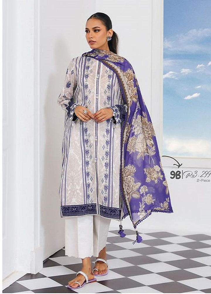 MAHAY by Sana Safinaz Embroidered Lawn Suits Unstitched 2 Piece SS23MH D-9B - Summer Collection