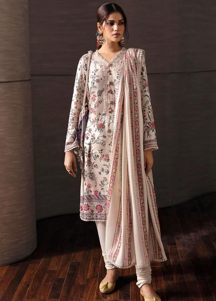 Mahay By Sana Safinaz Embroidered Linen Suits Unstitched 2 Piece SS23MHW 11A - Winter Collection