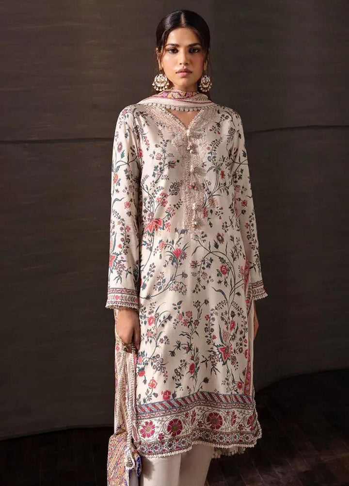 Mahay By Sana Safinaz Embroidered Linen Suits Unstitched 2 Piece SS23MHW 11A - Winter Collection