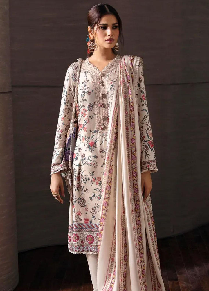 Mahay By Sana Safinaz Embroidered Linen Suits Unstitched 2 Piece SS23MHW 11A - Winter Collection