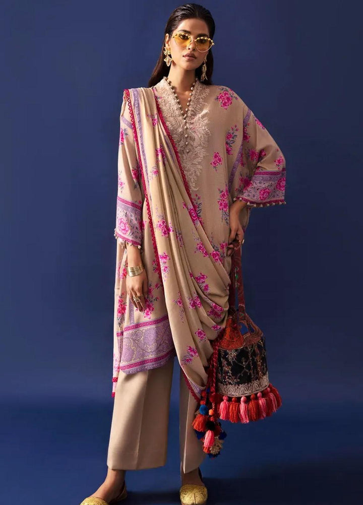 Mahay By Sana Safinaz Embroidered Linen Suits Unstitched 2 Piece SS23MHW 15A - Winter Collection