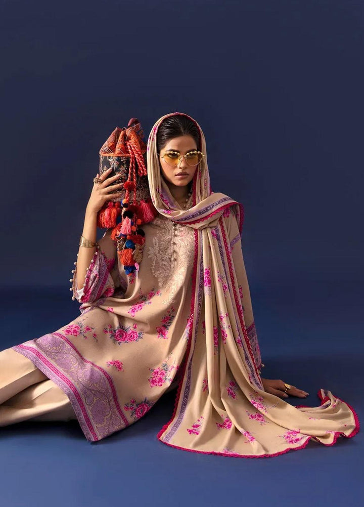 Mahay By Sana Safinaz Embroidered Linen Suits Unstitched 2 Piece SS23MHW 15A - Winter Collection