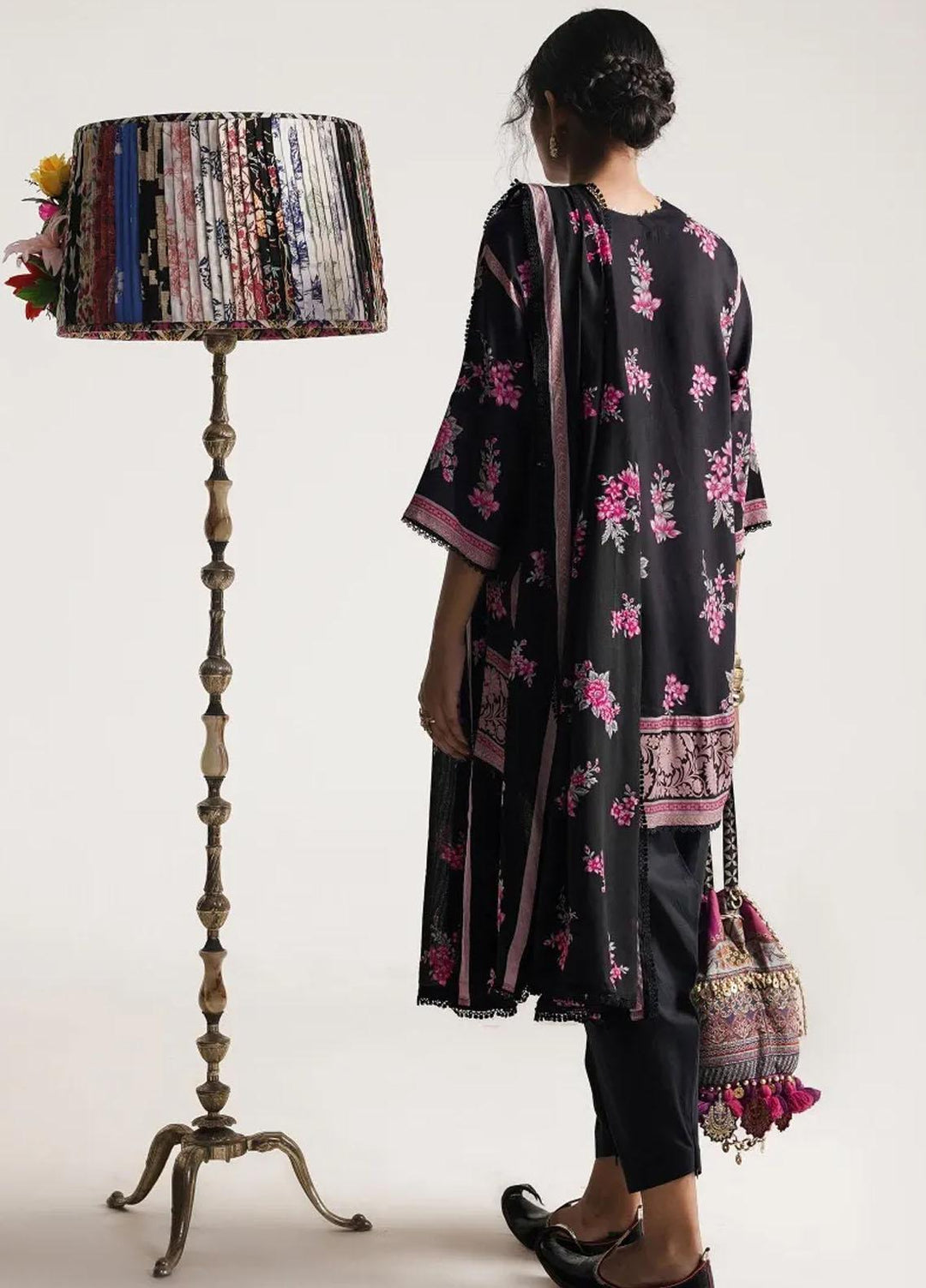Mahay By Sana Safinaz Embroidered Linen Suits Unstitched 2 Piece SS23MHW 15B - Winter Collection