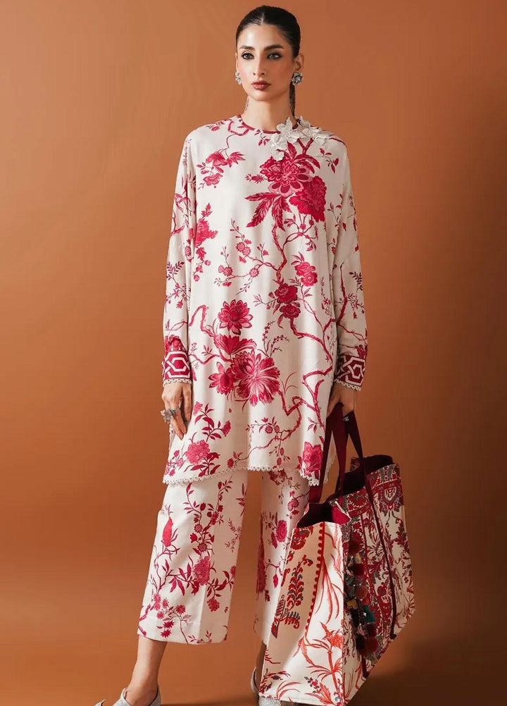 Mahay By Sana Safinaz Embroidered Linen Suits Unstitched 2 Piece SS23MHW 23A - Winter Collection