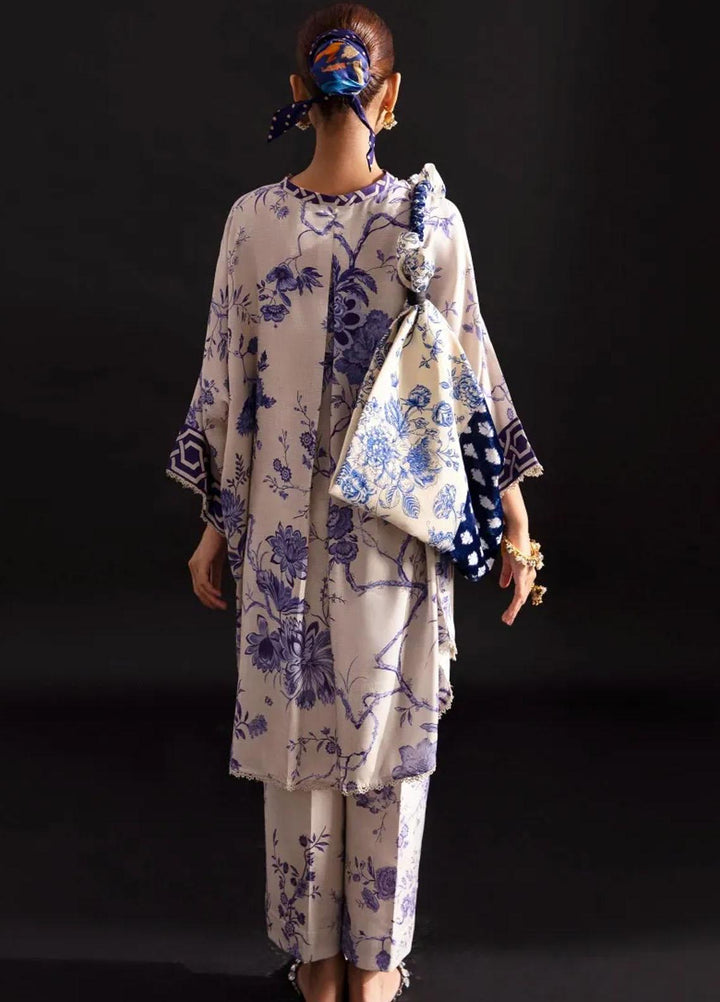 Mahay By Sana Safinaz Embroidered Linen Suits Unstitched 2 Piece SS23MHW 23B - Winter Collection