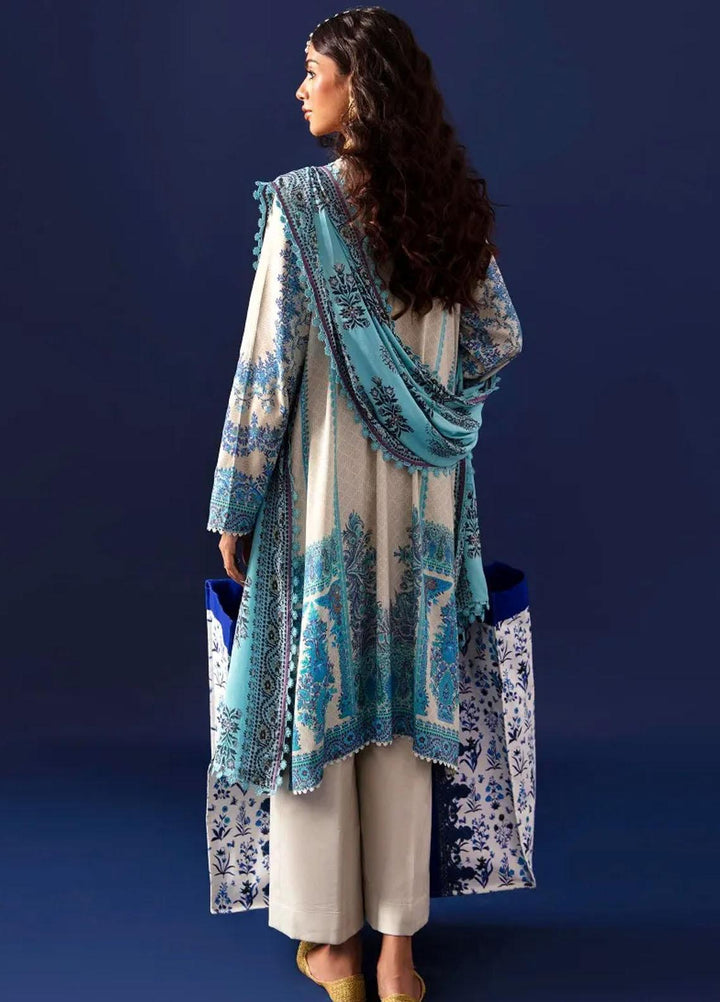 Mahay By Sana Safinaz Embroidered Linen Suits Unstitched 3 Piece SS23MHW 27A - Winter Collection