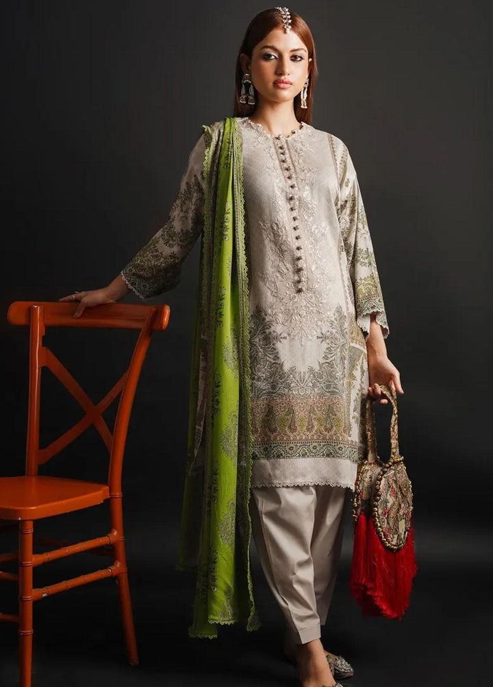 Mahay By Sana Safinaz Embroidered Linen Suits Unstitched 3 Piece SS23MHW 27B - Winter Collection