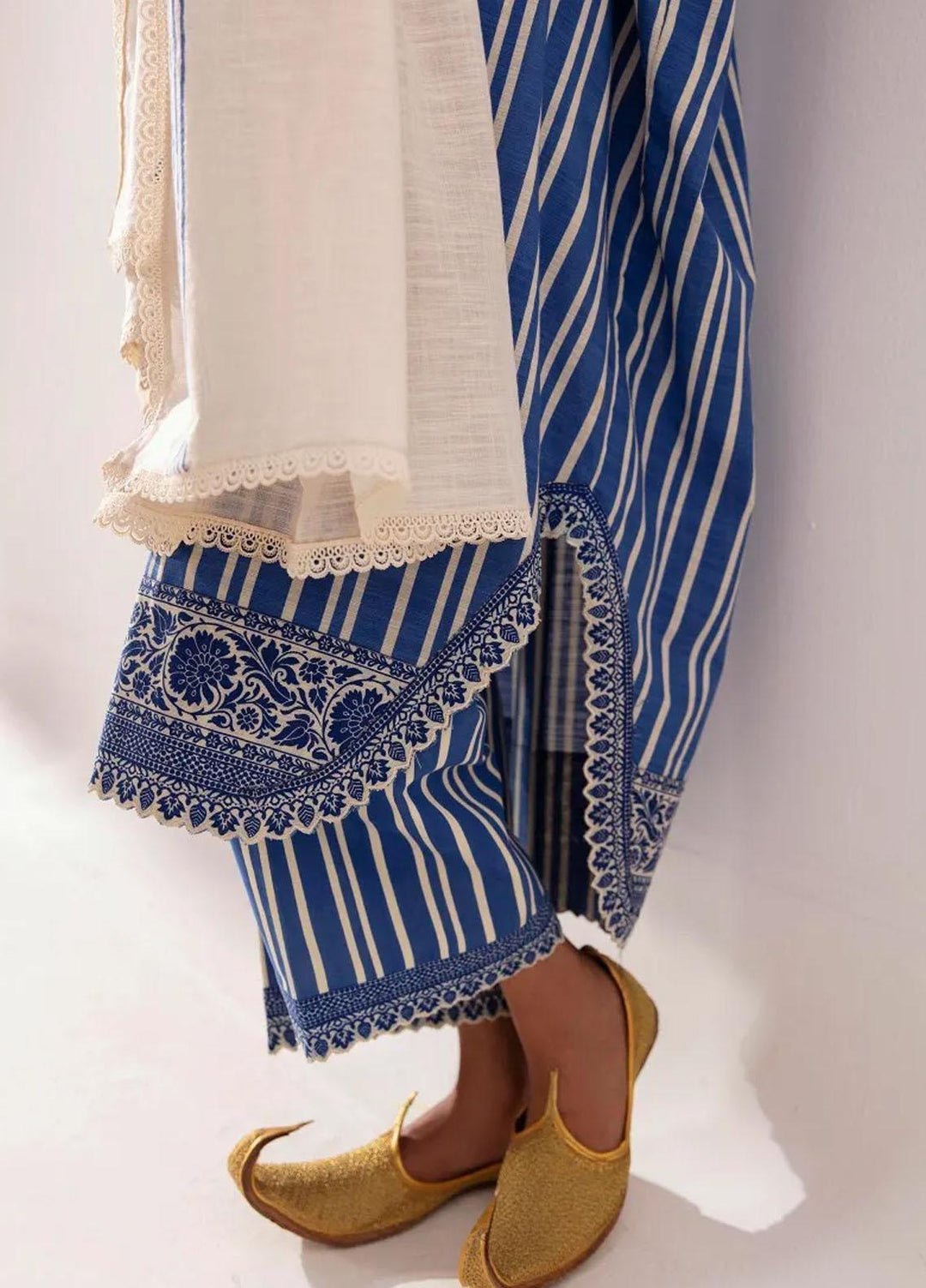 Mahay By Sana Safinaz Embroidered Slub Suits Unstitched 3 Piece SS23MHW 2A - Winter Collection