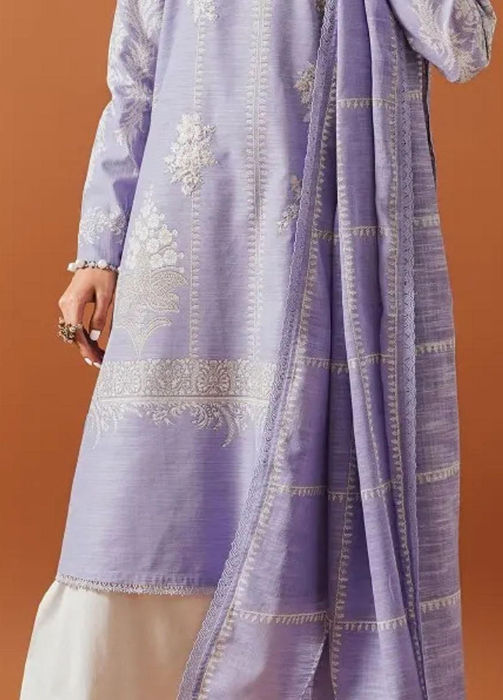 Mahay By Sana Safinaz Embroidered Slub Suits Unstitched 2 Piece SS23MHW 3B - Winter Collection