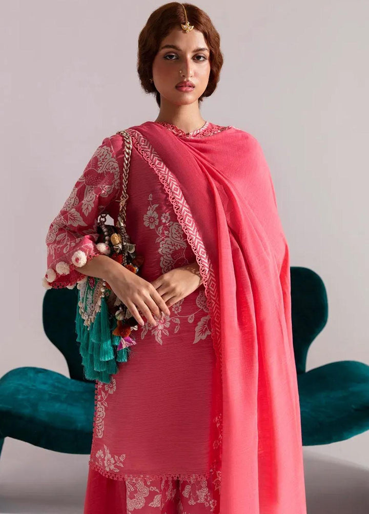 Mahay By Sana Safinaz Embroidered Slub Suits Unstitched 3 Piece SS23MHW 6A - Winter Collection