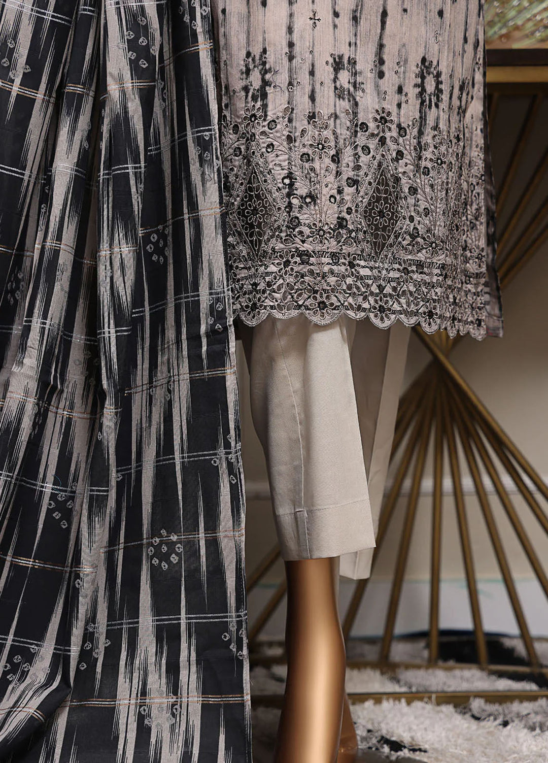 Mahee by Hz Textiles Embroidered Lawn Suits Unstitched 3 Piece MEJ-1251 - Summer Collection