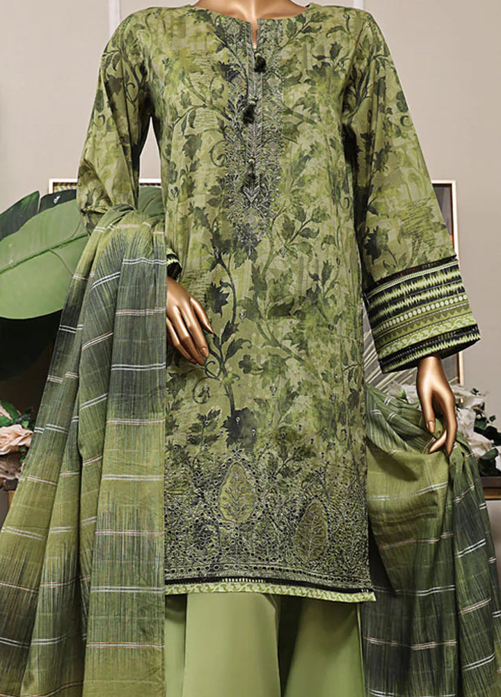 Mahee by Hz Textiles Embroidered Lawn Suits Unstitched 3 Piece MEJ-1252 - Summer Collection