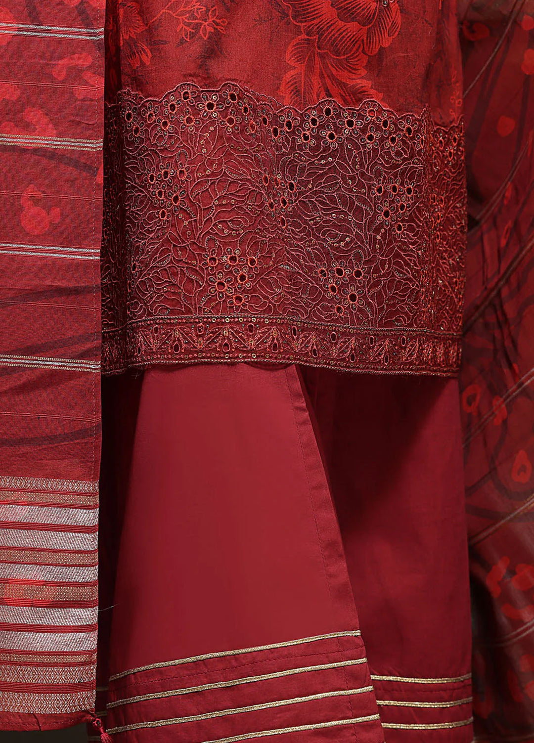 Mahee by Hz Textiles Embroidered Lawn Suits Unstitched 3 Piece MEJ-1253 - Summer Collection