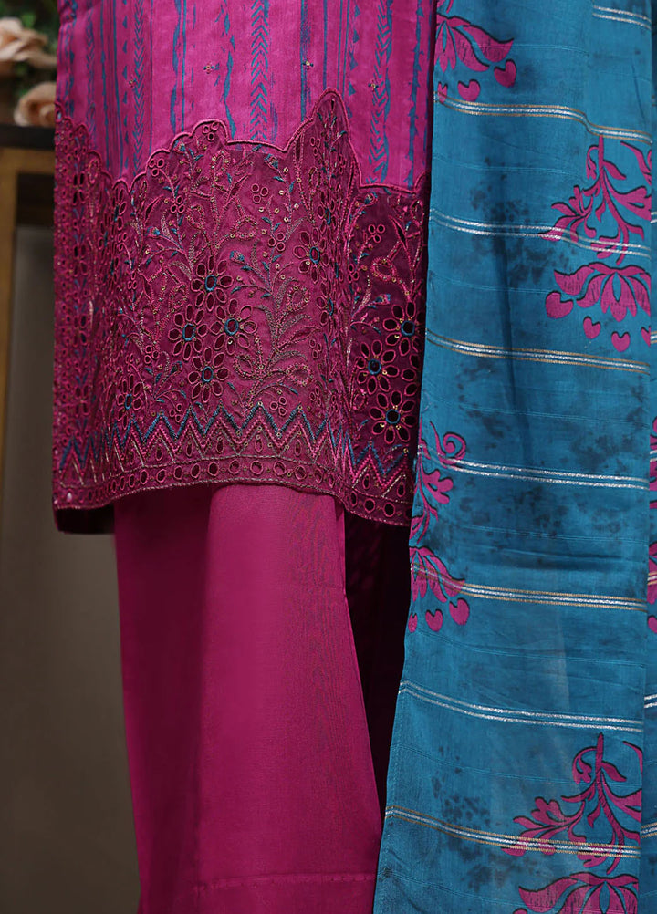 Mahee by Hz Textiles Embroidered Lawn Suits Unstitched 3 Piece MEJ-1257 - Summer Collection