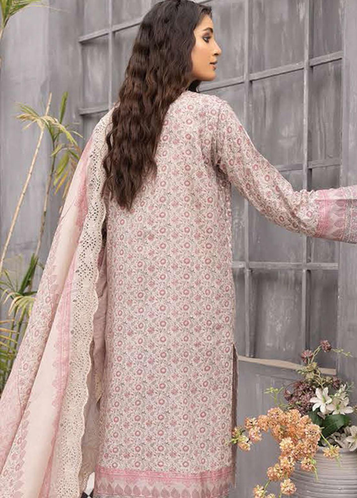 Mahee's By Riaz Arts Embroidered Chikankari Suits Unstitched 3 Piece RA22MM DE-01 - Festive Collection