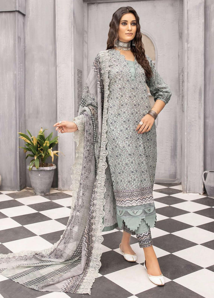 Mahee's By Riaz Arts Embroidered Chikankari Suits Unstitched 3 Piece RA22MM DE-05 - Festive Collection