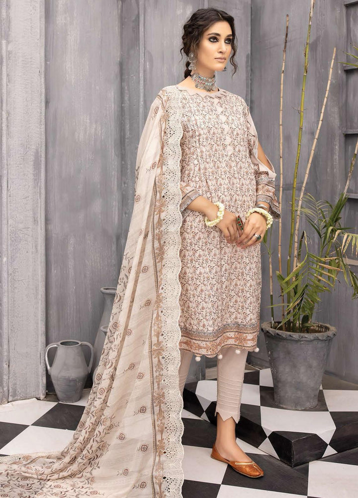 Mahee's By Riaz Arts Embroidered Chikankari Suits Unstitched 3 Piece RA22MM DE-06 - Festive Collection