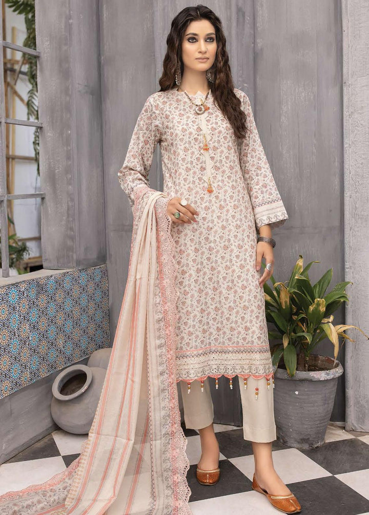 Mahee's By Riaz Arts Embroidered Chikankari Suits Unstitched 3 Piece RA22MM DE-08 - Festive Collection
