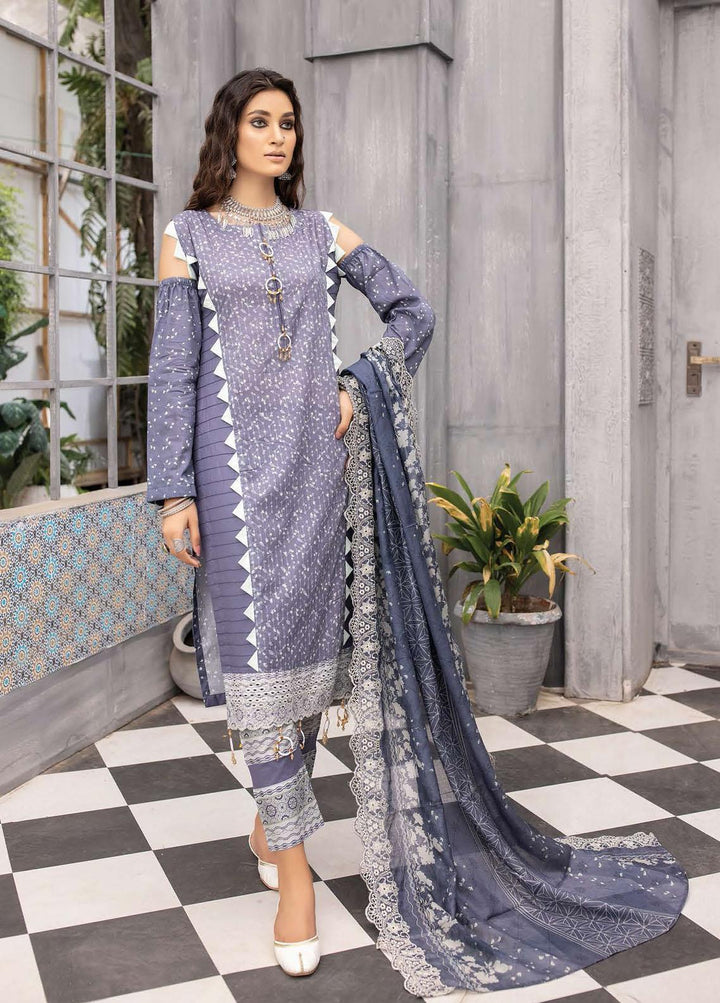 Mahee's By Riaz Arts Embroidered Chikankari Suits Unstitched 3 Piece RA22MM DE-09 - Festive Collection