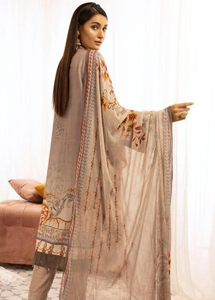 Mahee's By Riaz Arts Chikankari Karandi Suits Unstitched 3 Piece RA22MK 10 - Winter Collection