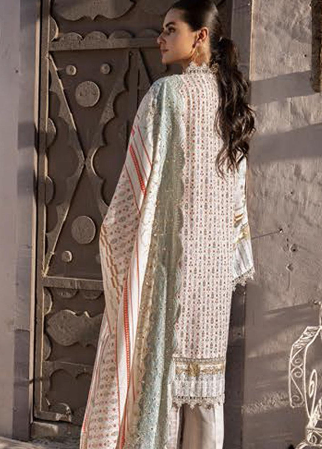 Mahee's By Riaz Arts Embroidered Karandi Suits Unstitched 3 Piece RA22KM 10 - Winter Collection