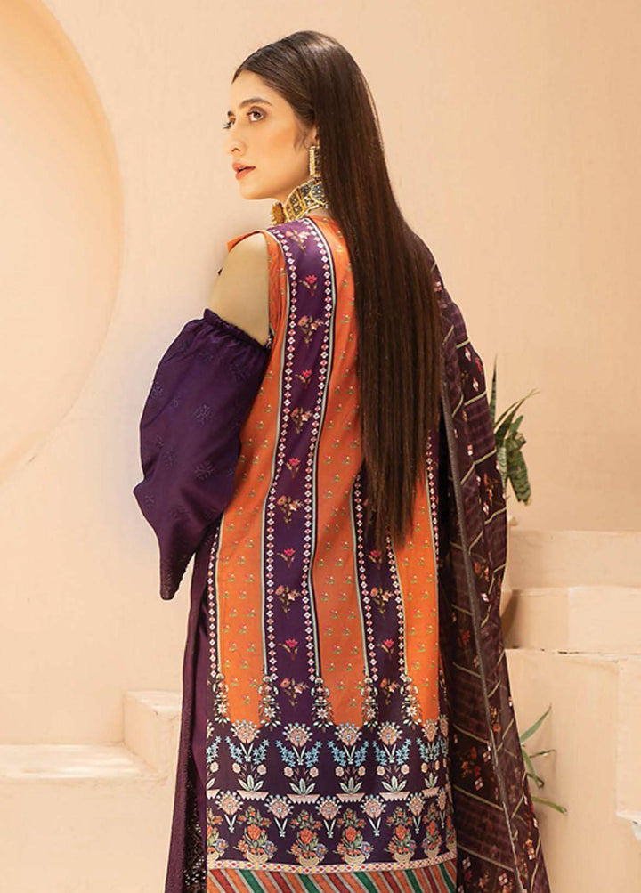 Mahee's By Riaz Arts Embroidered Lawn Suits Unstitched 3 Piece RA22CK D-09 - Summer Collection