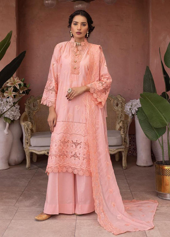 Mahees By Riaz Arts Embroidered Lawn Suits Unstitched 3 Piece RA23-M21 01 - Summer Collection