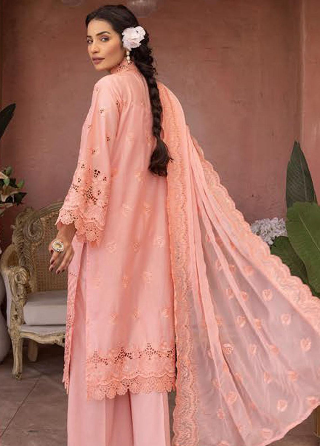 Mahees By Riaz Arts Embroidered Lawn Suits Unstitched 3 Piece RA23-M21 01 - Summer Collection