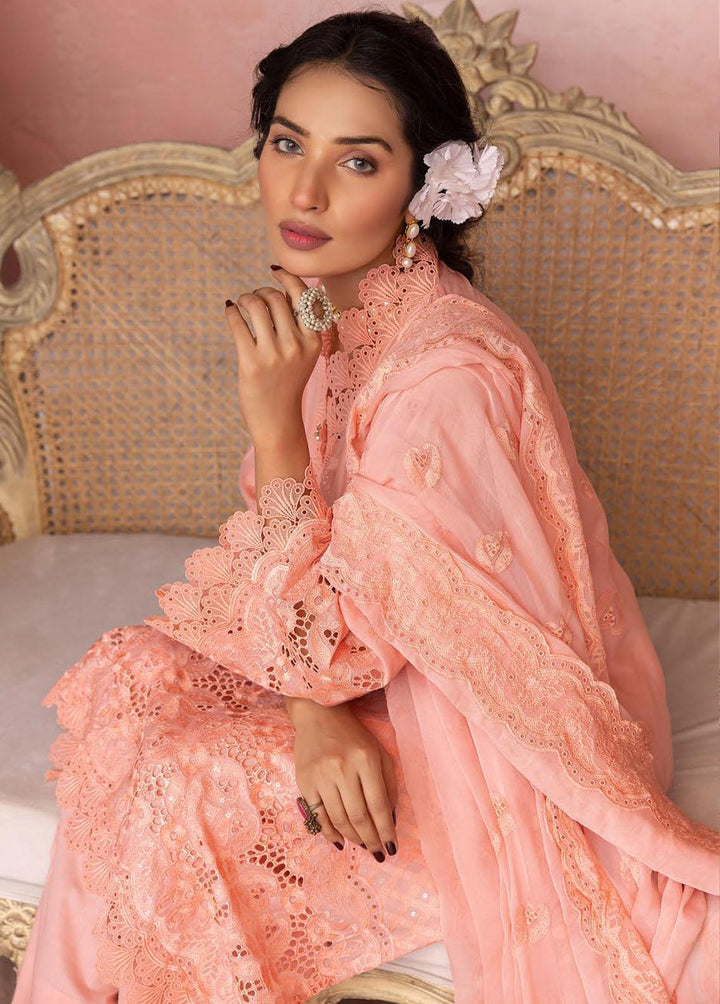 Mahees By Riaz Arts Embroidered Lawn Suits Unstitched 3 Piece RA23-M21 01 - Summer Collection