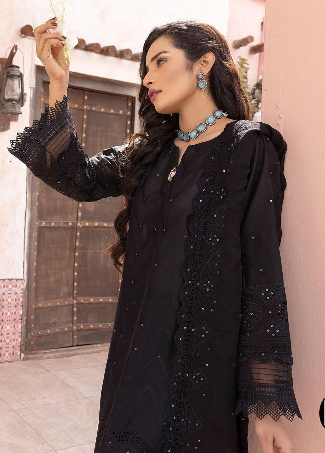 Mahees By Riaz Arts Embroidered Lawn Suits Unstitched 3 Piece RA23-M21 02 - Summer Collection