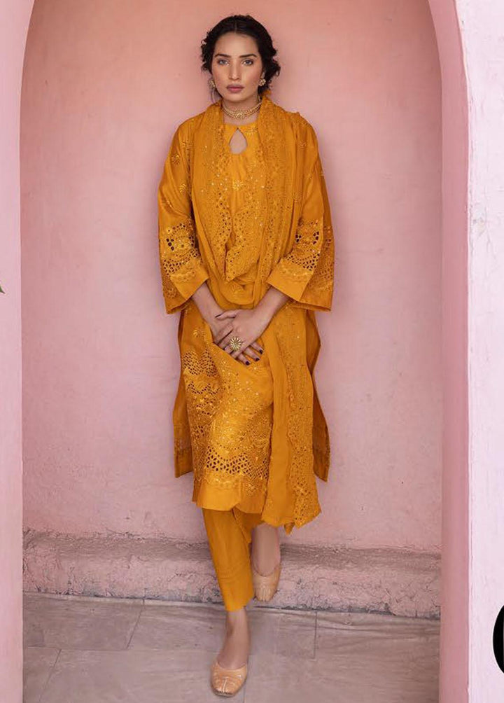 Mahees By Riaz Arts Embroidered Lawn Suits Unstitched 3 Piece RA23-M21 05 - Summer Collection